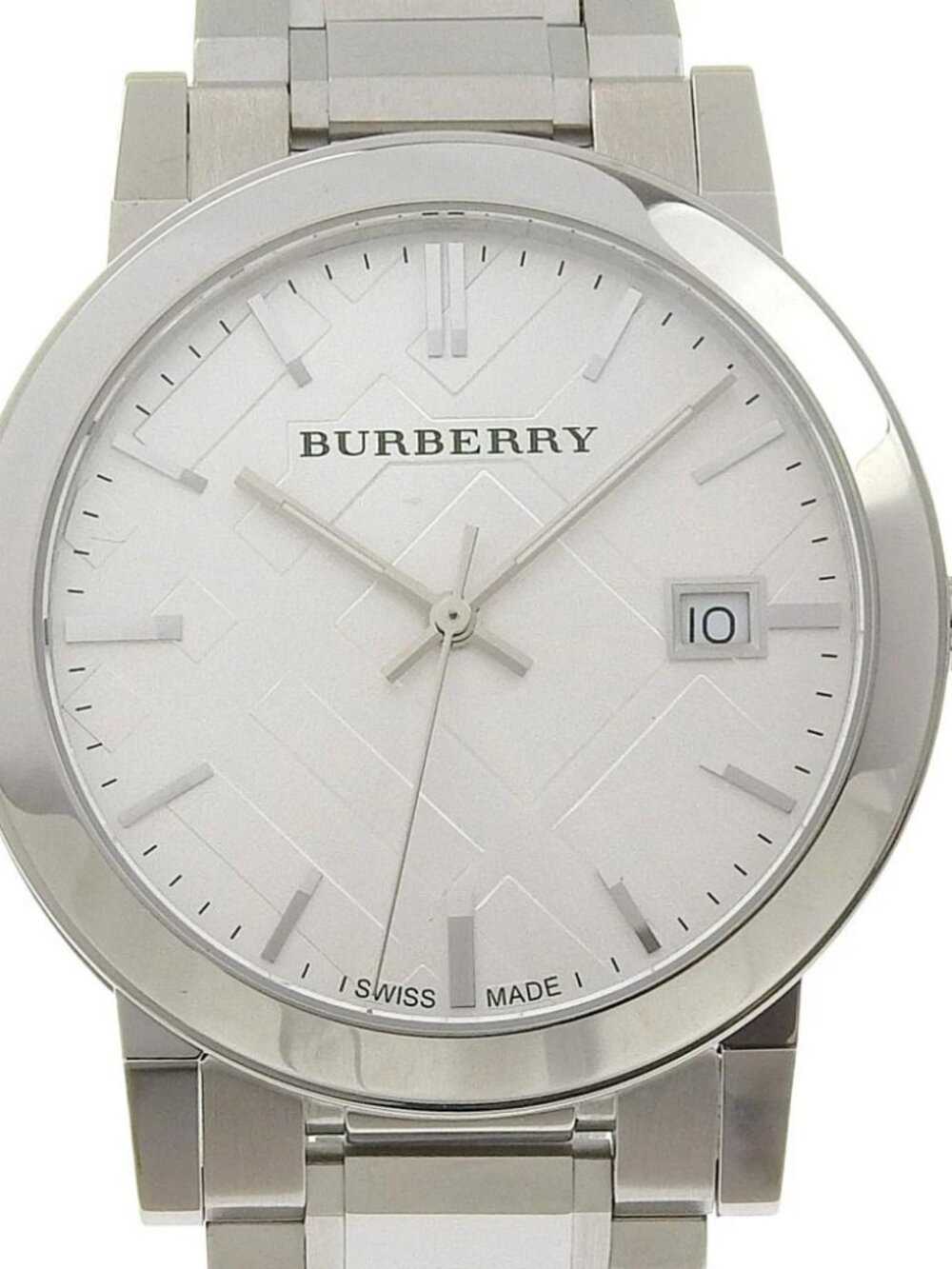 BURBERRY Watches BU9000 Silver SilverDial Stainless Steel Quartz Analog di... - Picture 13 of 13